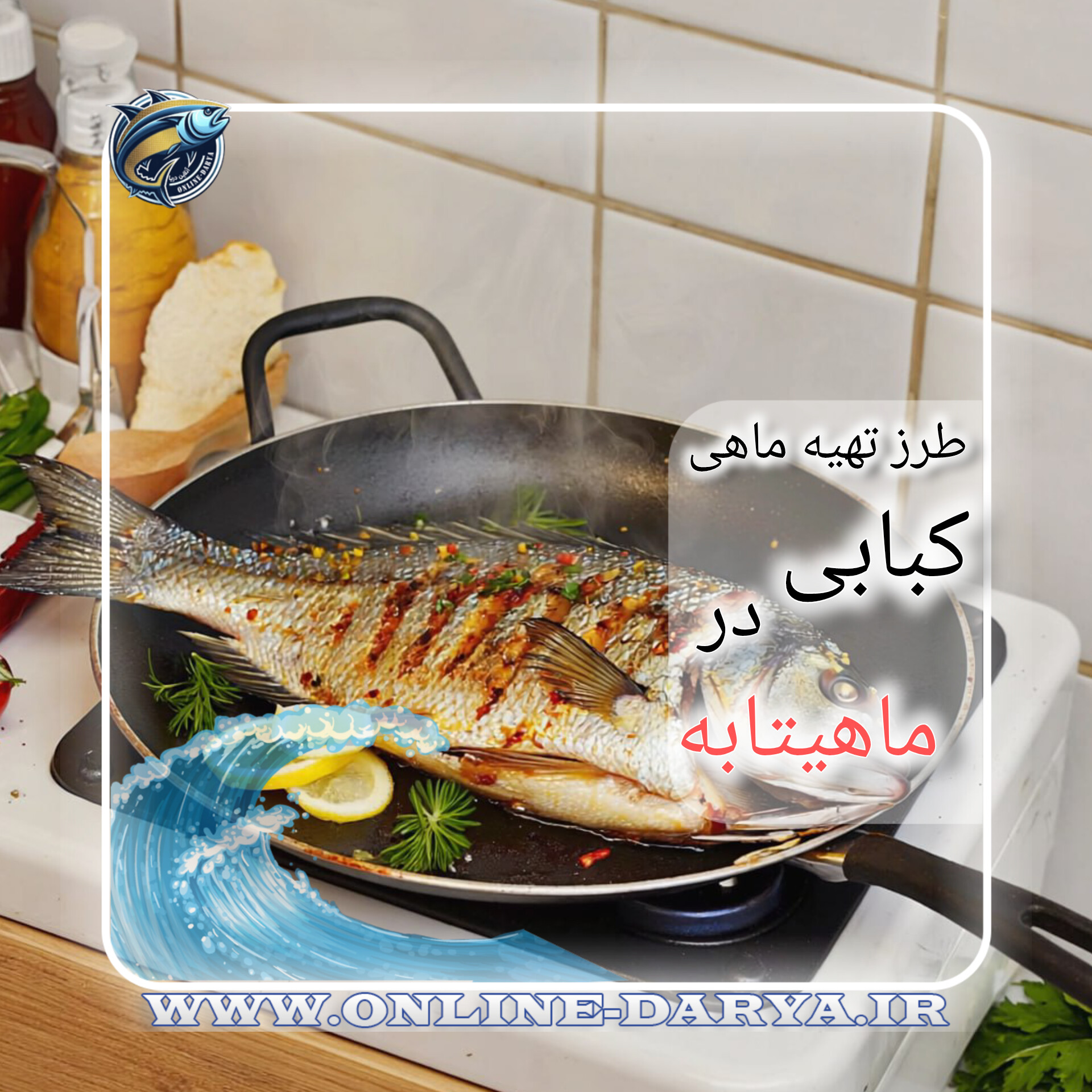 81طرز تهیه ماهی کبابی در ماهیتابه خواص و مشخصات