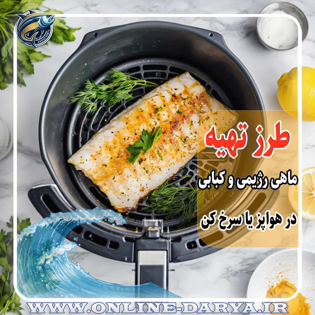 ماهی رژیمی و کبابی در هواپز یا سرخ کن بدون روغنمقاله